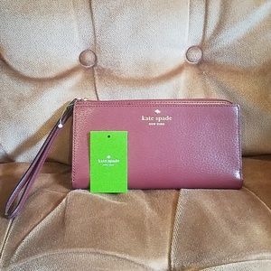 Kate Spade Grand Street Layton Leather Wallet